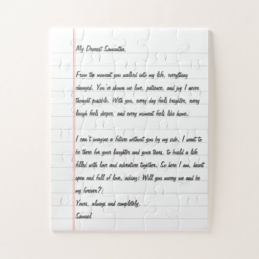 Übersetzungsschreiben Puzzle (Vertikal)