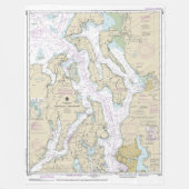 Übersicht 18441 über den Sound-Northern Part Fleecedecke (Vorderseite)