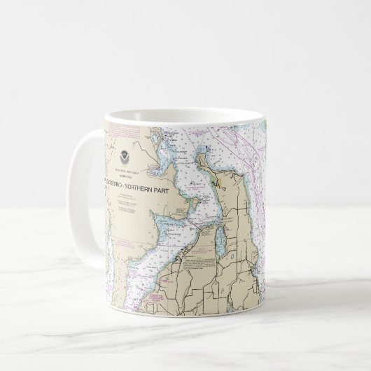 Übersicht 18441 über den Sound-Northern Part Kaffeetasse (Vorderseite Links)