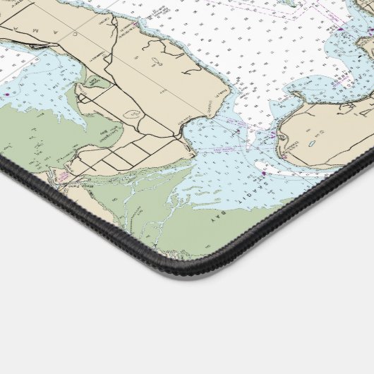 Übersicht 18441 über den Sound-Northern Part Schreibtischunterlage (Ecke)