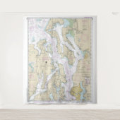 Übersicht 18441 über den Sound-Northern Part Wandteppich (Vorderseite)