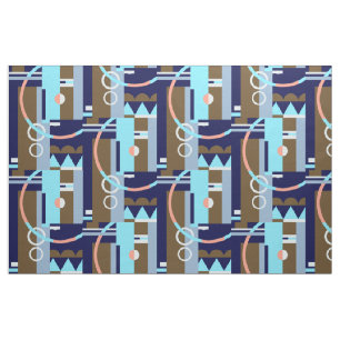 ÜBERSICHT: Art Deco Geometrie, Balorama Lounge Stoff