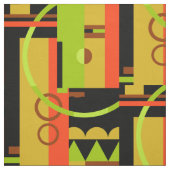ÜBERSICHT: Art Deco Geometrie, früherer Herbst Stoff (Muster)