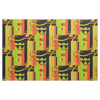 ÜBERSICHT: Art Deco Geometrie, früherer Herbst Stoff