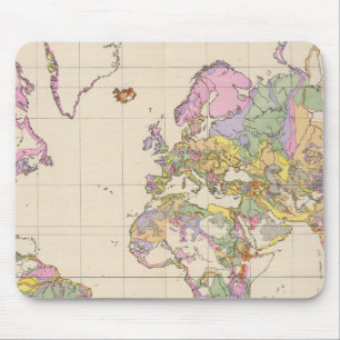 Ubersicht der Erde - Übersicht über die Erdkarte Mousepad