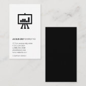 Übersicht mit Logo Visitenkarte (Vorne/Hinten)