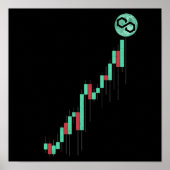 Übersicht Polygon Matic Coin Trading Crypto HODL Poster (Vorne)