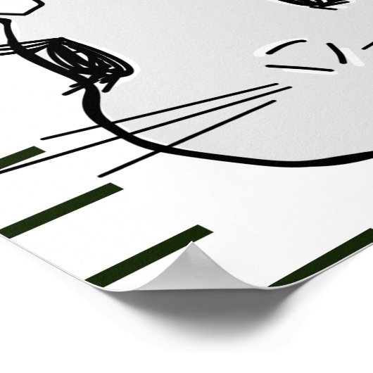 Übersicht über das Blumenwachstum bei Hasen Poster (Ecke)