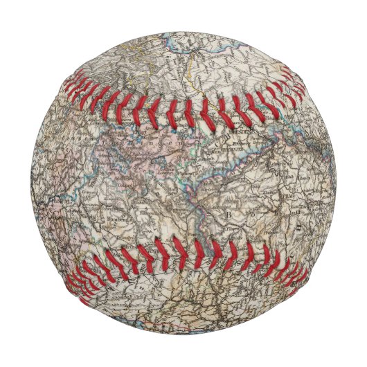 Übersicht über das Deutsche Reich Baseball (Vorderseite)