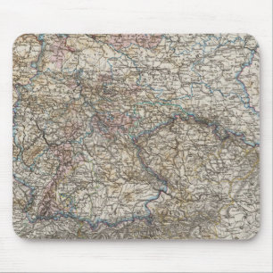 Übersicht über das deutsche Reich Mousepad