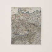 Übersicht über das deutsche Reich Puzzle (Vertikal)