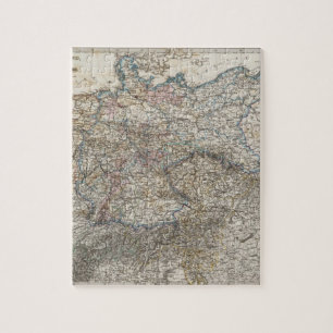 Übersicht über das deutsche Reich Puzzle