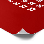 Übersicht über das Geschäftsjahr 2017 XL Poster 1 (Ecke)