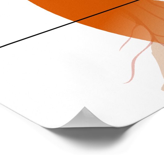 Übersicht über das Renin-Angiotensin-System Poster (Ecke)