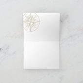 Übersicht über das untere Land Dankeskarte (Innenseite)