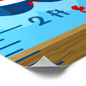 Übersicht über das Wachstum des nautischen Bären i Poster (Ecke)