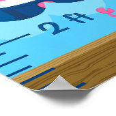 Übersicht über das Wachstum des nautischen Bärenbä Poster (Ecke)