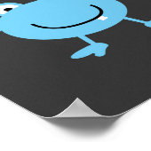 Übersicht über das Wachstum von Kindern im Weltrau Poster (Ecke)