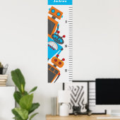 Übersicht über das Wachstum von Roboter-Trikots Poster (Heimbüro)