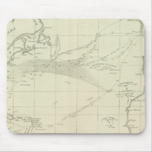 Übersicht über den Atlantischen Ozean Mousepad