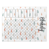 Übersicht über den Editor Notizblock (Vorderseite)