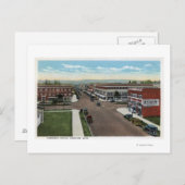 Übersicht über den Geschäftsverkehr Postkarte (Vorne/Hinten)