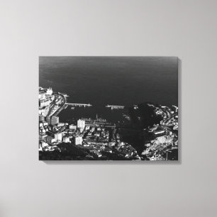 Übersicht über den Hafen des Fürstentums Monaco Vi Leinwanddruck