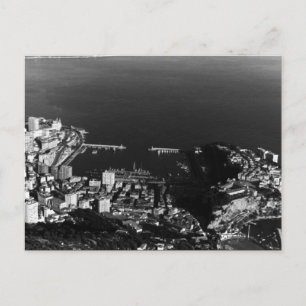 Übersicht über den Hafen des Fürstentums Monaco Vi Postkarte