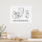 Übersicht über den Verkauf von Büros Poster (Küche)