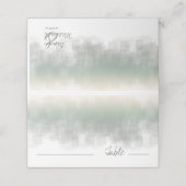 Übersicht über die Aquarellfarben, Tabelle Sage-ID Platzkarte (Außenseite Aufgefaltet)