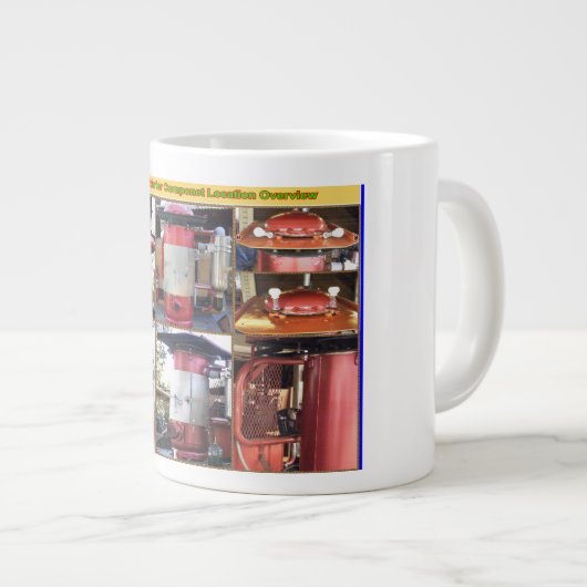 Übersicht über die Backdraftgasier-Komponente Jumbo-Tasse (Vorderseite Rechts)