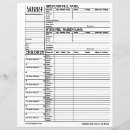 Übersicht über die Familiengeschichte