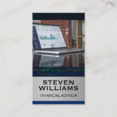 Übersicht über die Finanzbestände | Laptop Visitenkarte (Vorderseite)