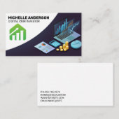 Übersicht über die finanzielle Einschätzung | Geld Visitenkarte (Vorne/Hinten)