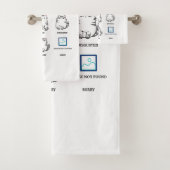 Übersicht über die Gefühle der Katze Badhandtuch Set (Insitu)