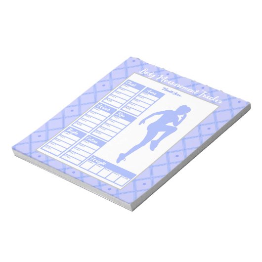 Übersicht über die Gewichtsabnahme bei weiblichen  Notizblock (Rotiert)