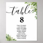 Übersicht über die Hochzeitssitze im Grünen der Se Poster (Vorne)