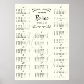 Übersicht über die Hochzeitssondersitzungen Poster (Vorne)