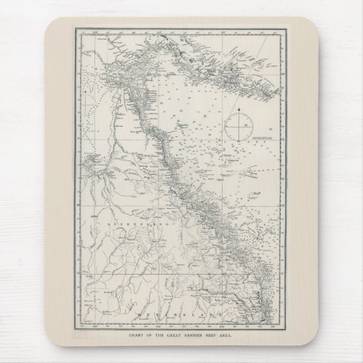 Übersicht über die Karte des Gebiets "Great Barrie Mousepad (Vorne)