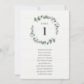 Übersicht über die Rustikale Grünfläche Einladung (Vorderseite)