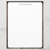 Übersicht über die Rustikale Handschrift (Rückseite)