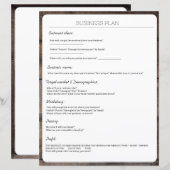 Übersicht über die Rustikale Handschrift (Vorne/Hinten)