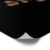 Übersicht über die schwarzen Wasserfarben im Herbs Poster (Ecke)