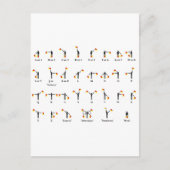 Übersicht über die Semaphone Postkarte (Vorderseite)