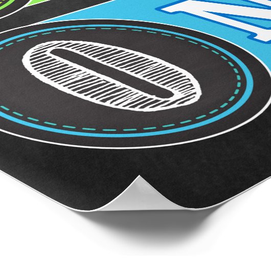 Übersicht über die Sprachstufen Poster (Ecke)