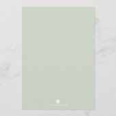 Übersicht über die Weihnachtswassersitze Einladung (Rückseite)