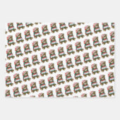 Übersicht über die Weihnachtswrapping-Papier Geschenkpapier Set (Vorderseite 3)