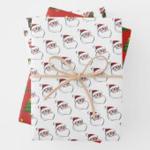 Übersicht über die Weihnachtswrapping-Papier Geschenkpapier Set (Beispiel)