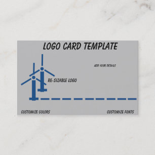 Übersicht über Drohnenluftturbinen Visitenkarte