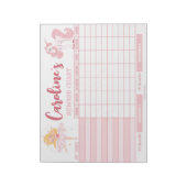 Übersicht über Personalisierte Namensaufgaben für Notizblock (Rotiert)